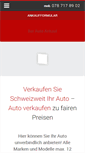 Mobile Screenshot of barautoankauf.ch